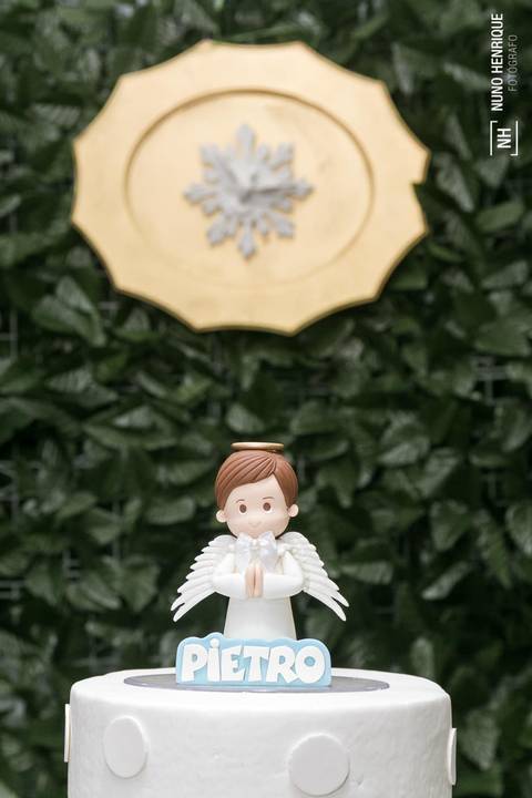 Fotos da cerimônia e festa de batismo do pequeno Pietro, na paróquia Santo Antônio, no bairro de Santo Amaro em São Paulo.'