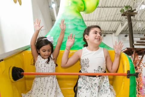 Festa infantil da Lorena, com tema da Gata Marie, realizada no Buffet Snow Place, em São Paulo.'