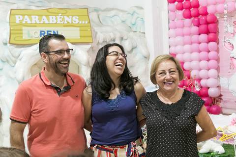 Festa infantil da Lorena, com tema da Gata Marie, realizada no Buffet Snow Place, em São Paulo.'