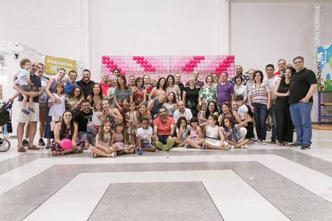 Festa infantil da Lorena, com tema da Gata Marie, realizada no Buffet Snow Place, em São Paulo.'