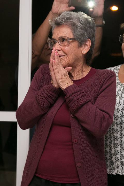 Festa de aniversário da Vó Gregória, celebrando seus 90 anos'