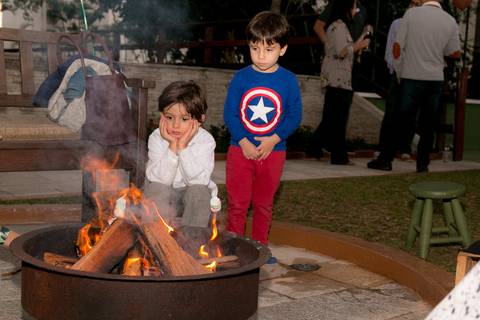 Festa infantil dos irmãos Enzo e Max, comemorando 7 e 4 anos na cidade de São Paulo.'