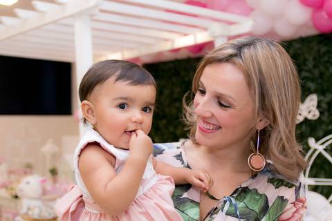 Festa de aniversário da Rafinha, comemorado seu primeiro ano no Buffet Mundo Encantado, em São Paulo'