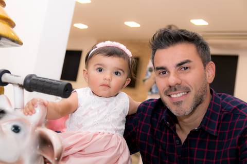 Festa de aniversário da Rafinha, comemorado seu primeiro ano no Buffet Mundo Encantado, em São Paulo'