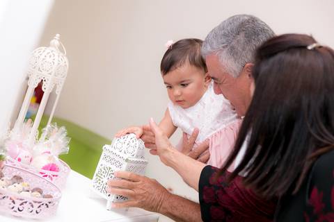 Festa de aniversário da Rafinha, comemorado seu primeiro ano no Buffet Mundo Encantado, em São Paulo'