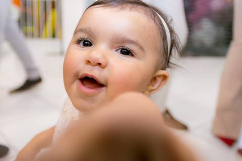 Festa de aniversário da Rafinha, comemorado seu primeiro ano no Buffet Mundo Encantado, em São Paulo'