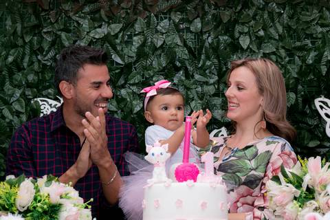 Festa de aniversário da Rafinha, comemorado seu primeiro ano no Buffet Mundo Encantado, em São Paulo'