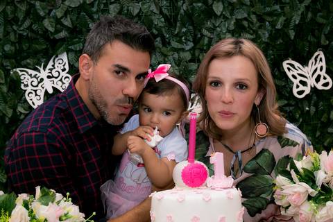 Festa de aniversário da Rafinha, comemorado seu primeiro ano no Buffet Mundo Encantado, em São Paulo'