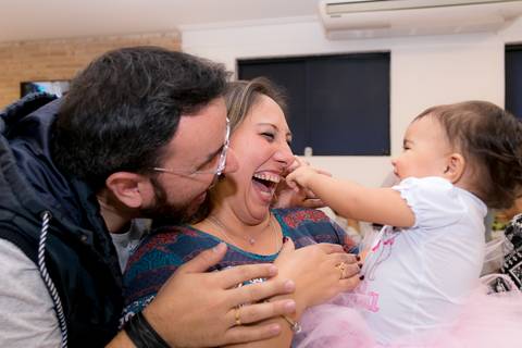 Festa de aniversário da Rafinha, comemorado seu primeiro ano no Buffet Mundo Encantado, em São Paulo'