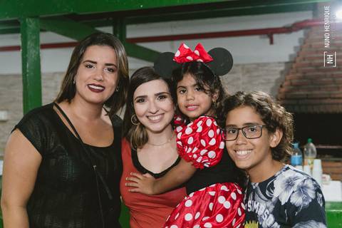 Aniversário da Valentina e do Davi com o tema do Mickey e da Minnie, no Alvi Verde Futebol Clube em São Paulo'