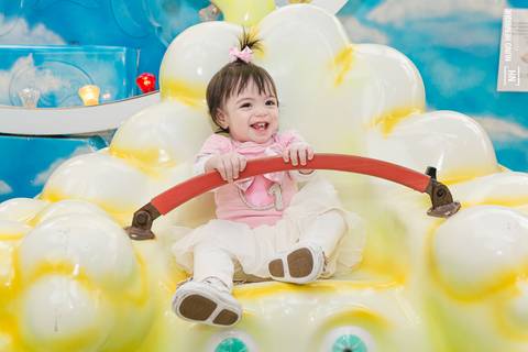 Aniversário de um ano da Isabella, no Buffet Alakazan em São Paulo.'