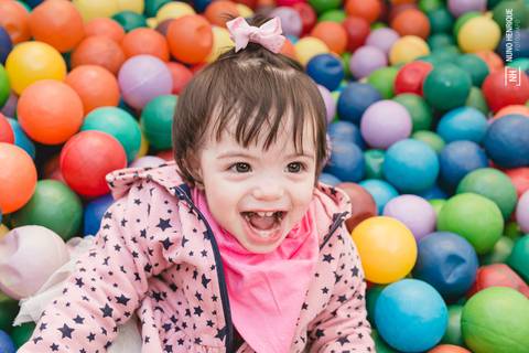 Aniversário de um ano da Isabella, no Buffet Alakazan em São Paulo.'