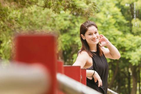 Ensaio fotográfico externo com a Erika de Carvalho no Espaço Verde Chico Mendes em São Caetano do Sul/SP'