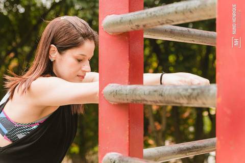 Ensaio fotográfico externo com a Erika de Carvalho no Espaço Verde Chico Mendes em São Caetano do Sul/SP'