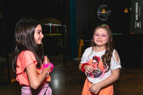 Festa infantil com tema de balada da Isabella Martins realizada no Buffet Planeta Kids, unidade Alphaville em São Paulo.'