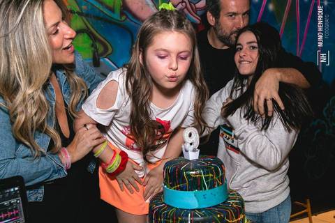 Festa infantil com tema de balada da Isabella Martins realizada no Buffet Planeta Kids, unidade Alphaville em São Paulo.'