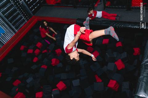 Festa infantil dos irmãos Valentina e Pedro no Urban Motion Morumbi com os amigos e colegas da escola Mapple Bear.'