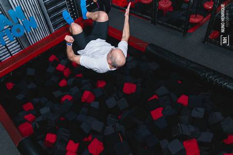 Festa infantil dos irmãos Valentina e Pedro no Urban Motion Morumbi com os amigos e colegas da escola Mapple Bear.'