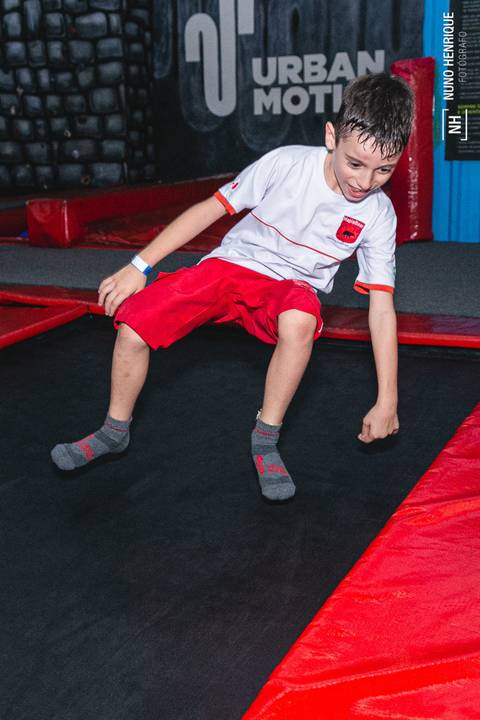 Festa infantil dos irmãos Valentina e Pedro no Urban Motion Morumbi com os amigos e colegas da escola Mapple Bear.'