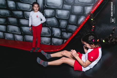 Festa infantil dos irmãos Valentina e Pedro no Urban Motion Morumbi com os amigos e colegas da escola Mapple Bear.'