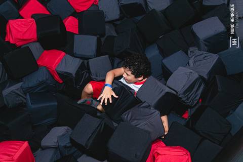 Festa infantil dos irmãos Valentina e Pedro no Urban Motion Morumbi com os amigos e colegas da escola Mapple Bear.'