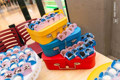 Festa infantil dos irmãos Valentina e Pedro no Urban Motion Morumbi com os amigos e colegas da escola Mapple Bear.'