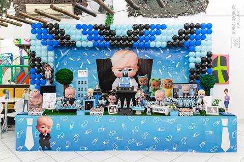 Festa de aniversário de 1 ano do Pietro comemorado no Buffet Alakazan Moema, em São Paulo. O tema do aniversário foi o Poderoso Chefinho.'