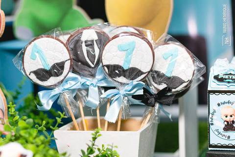 Festa de aniversário de 1 ano do Pietro comemorado no Buffet Alakazan Moema, em São Paulo. O tema do aniversário foi o Poderoso Chefinho.'