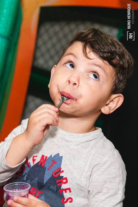 Festa de aniversário de 1 ano do Pietro comemorado no Buffet Alakazan Moema, em São Paulo. O tema do aniversário foi o Poderoso Chefinho.'