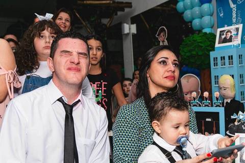 Festa de aniversário de 1 ano do Pietro comemorado no Buffet Alakazan Moema, em São Paulo. O tema do aniversário foi o Poderoso Chefinho.'