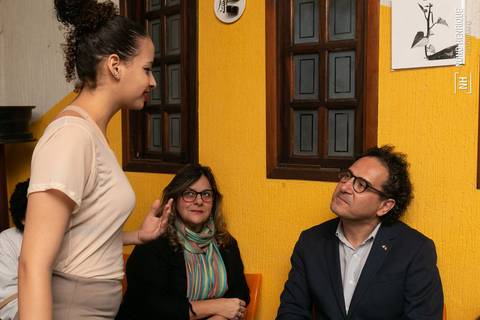 Fotos do espetáculo de dança contemporânea