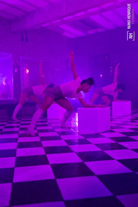 Fotos do espetáculo de dança contemporânea