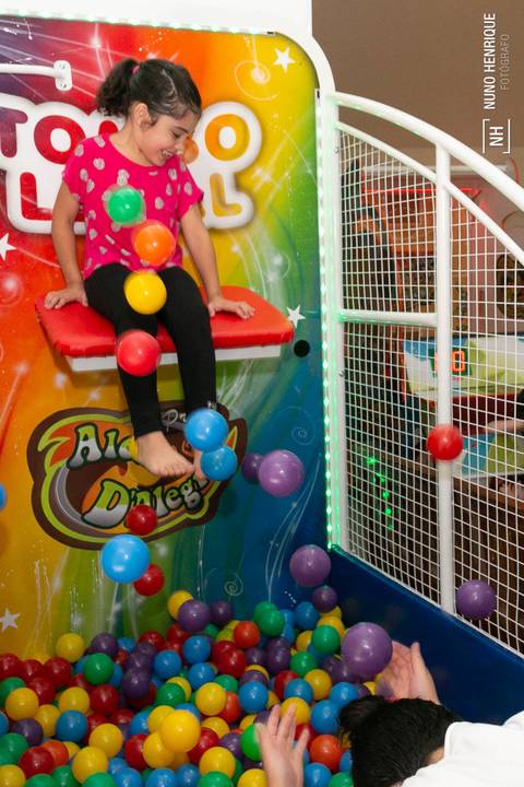 Fotos da festa infantil de 5 anos do Ian no Buffet Além d'Alegria Prime, na zona leste de São Paulo.'