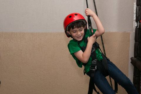 Fotos da festa infantil de 5 anos do Ian no Buffet Além d'Alegria Prime, na zona leste de São Paulo.'