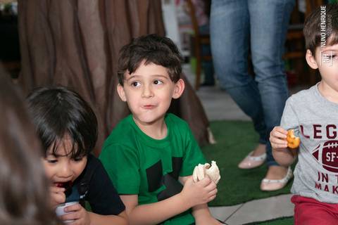 Fotos da festa infantil de 5 anos do Ian no Buffet Além d'Alegria Prime, na zona leste de São Paulo.'