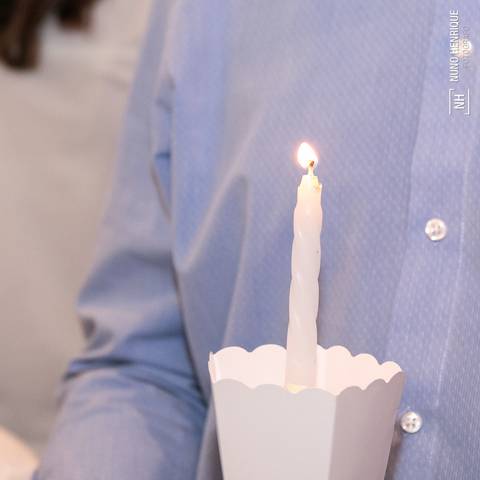 Cerimônia de batizado do Pedro Mendes realizada na Paróquia Nossa Senhora da Esperança, no bairro de Moema em São Paulo.'