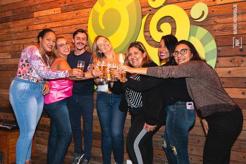 Festa de aniversário de 30 anos da Luciane realizado no Quintal do Espeto, no bairro da Vila Mariana em São Paulo.'