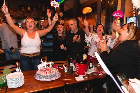 Festa de aniversário de 30 anos da Luciane realizado no Quintal do Espeto, no bairro da Vila Mariana em São Paulo.'