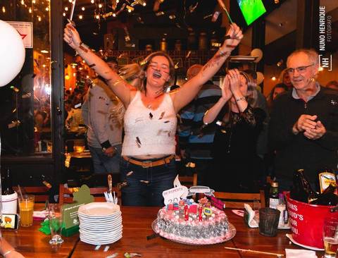 Festa de aniversário de 30 anos da Luciane realizado no Quintal do Espeto, no bairro da Vila Mariana em São Paulo.'