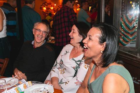 Festa de aniversário de 30 anos da Luciane realizado no Quintal do Espeto, no bairro da Vila Mariana em São Paulo.'