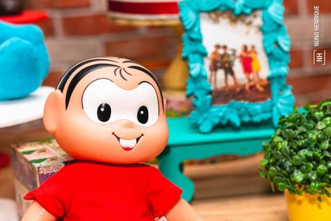 Aniversário infantil da Beatriz com tema Turma da Mônica realizado no Buffet Kid Recanto Santana'