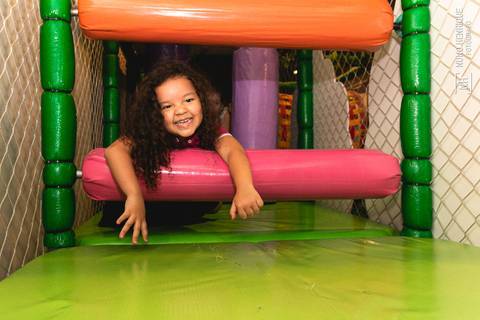 Aniversário infantil da Beatriz com tema Turma da Mônica realizado no Buffet Kid Recanto Santana'