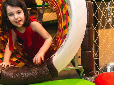 Aniversário infantil da Beatriz com tema Turma da Mônica realizado no Buffet Kid Recanto Santana'