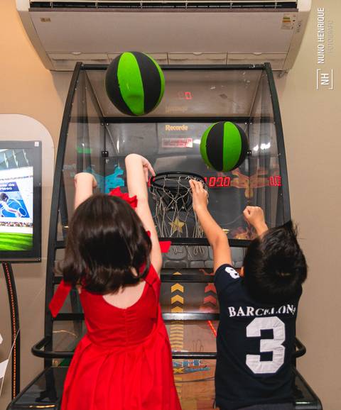 Aniversário infantil da Beatriz com tema Turma da Mônica realizado no Buffet Kid Recanto Santana'