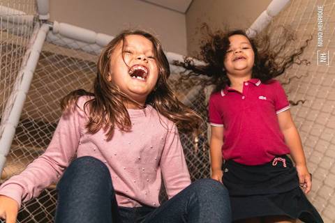 Aniversário infantil da Beatriz com tema Turma da Mônica realizado no Buffet Kid Recanto Santana'