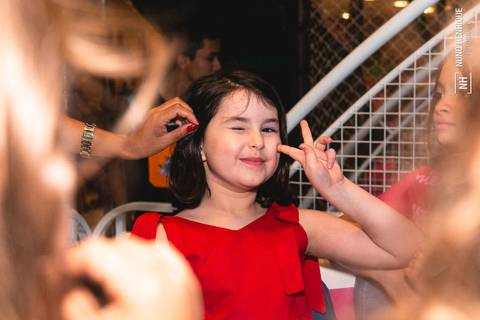 Aniversário infantil da Beatriz com tema Turma da Mônica realizado no Buffet Kid Recanto Santana'