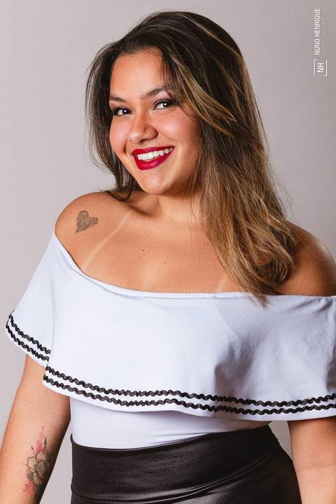 Ensaio pessoal com a Fernanda Ambar em estúdio montado na sala de sua casa localizada na zona norte da cidade de São Paulo.'