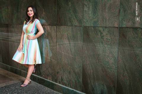 Ensaio fotográfico com a Dalete Furigo na Casa das Rosas, em São Paulo.'