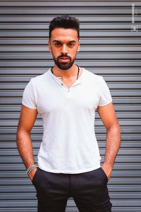 Ensaio com o modelo Thiago Oliveira na Rua Oscar Freire em São Paulo.'