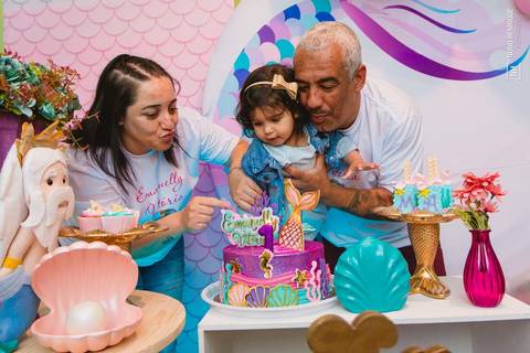 Fotos da festa de aniversário infantil da Emanuelly Vitória no Jardim Campanário, em Diadema.'